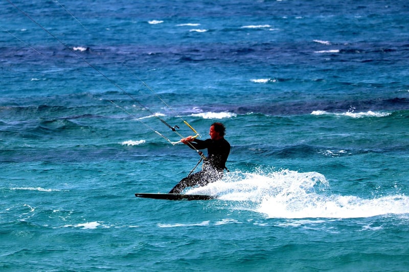 Kiteboarding